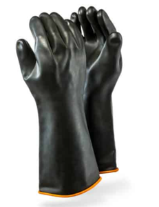 bkAfricaZim Product: Black Rubber Gloves