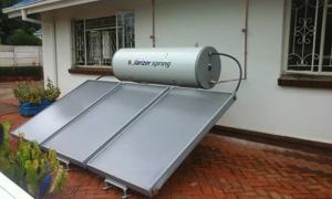 bkAfricaZim Product: Solar Water Heater System